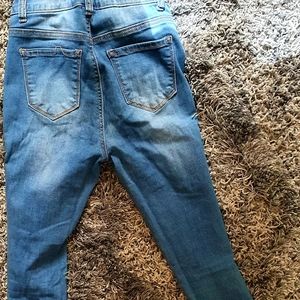High-rise jeans